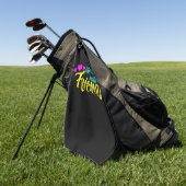 友人と暮らすのは好い ゴルフタオル (グリーン)