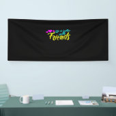 友人と暮らすのは好い 横断幕 (トレードショー)