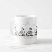 友人と甘い思い出 コーヒーマグカップ (正面左)