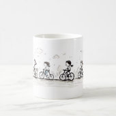 友人と甘い思い出 コーヒーマグカップ (中央)