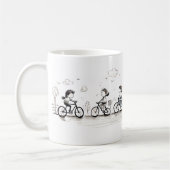 友人と甘い思い出 コーヒーマグカップ (左)
