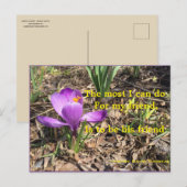 友人になる – ソロー葉書 ポストカード (正面/裏面)