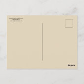 友人になる – ソロー葉書 ポストカード (裏面)