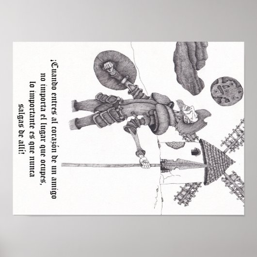 友人に対する謝辞 ポスター (正面)