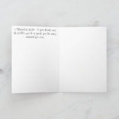 友人に感謝しています サンキューカード (内部)