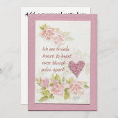 友人のことわざカラーアートフラットノートカード ノートカード (正面/裏面)