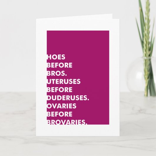 友人のためのおもしろいな公園そしてレクリエーションカード カード (正面)