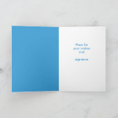 友人のためのグリーティングカー保ド,touch カード (内部)