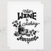 友人のためのワインスタイルカード シーズンカード (正面/裏面)