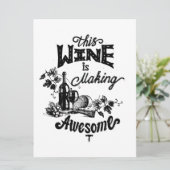 友人のためのワインスタイルカード シーズンカード (スタンド正面)