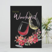 友人のためのワインスタイルカード シーズンカード (スタンド正面)