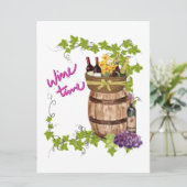 友人のためのワインスタイルカード シーズンカード (スタンド正面)