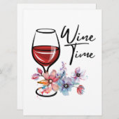 友人のためのワインスタイルカード シーズンカード (正面/裏面)