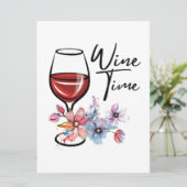 友人のためのワインスタイルカード シーズンカード (スタンド正面)