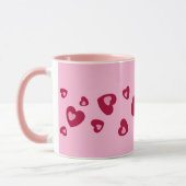 友人のための愛の贈り物,妻の夫ガールフレンドMAG マグカップ (左)