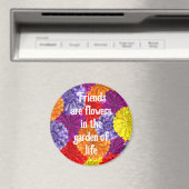 友人のための花で磁石 マグネット (インサイチュ (食洗機))