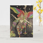 友人のため カード (黄色い花)