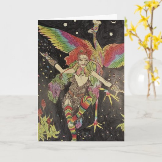 友人のため カード (黄色い花)