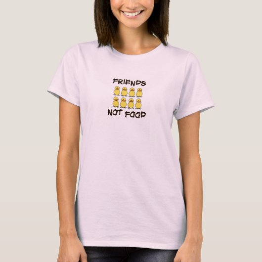友人のない食糧 Tシャツ (正面)
