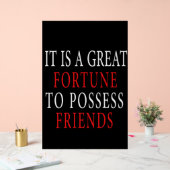 友人のアクリル記号を持つ アクリルサイン (ウェディング)