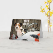 友人のエースが「40位」の幸せを祈る カード (黄色い花)