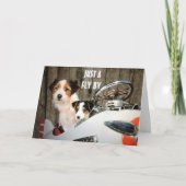 友人のエースが「40位」の幸せを祈る カード (正面)