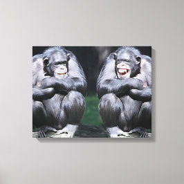 友人のキャンバス印刷の間のジョーク キャンバスプリント