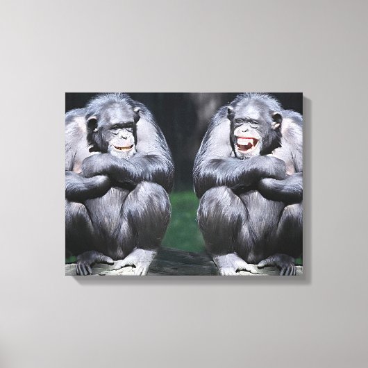 友人のキャンバス印刷の間のジョーク キャンバスプリント (正面)