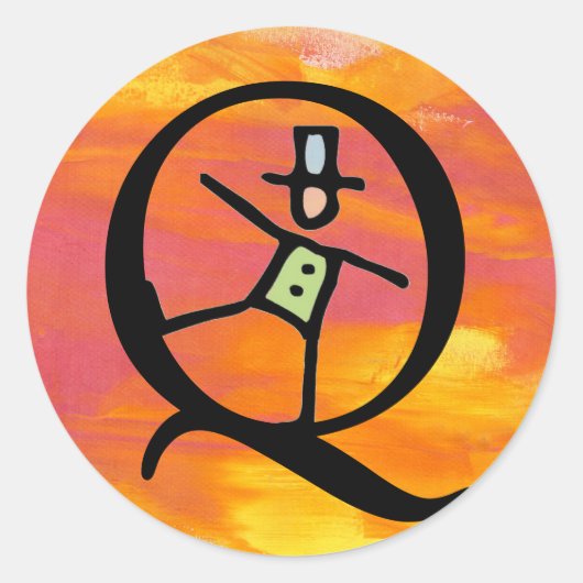 友人のシール ラウンドシール (正面)