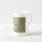 友人のバラのつぼみ ボーンチャイナマグカップ (正面右)