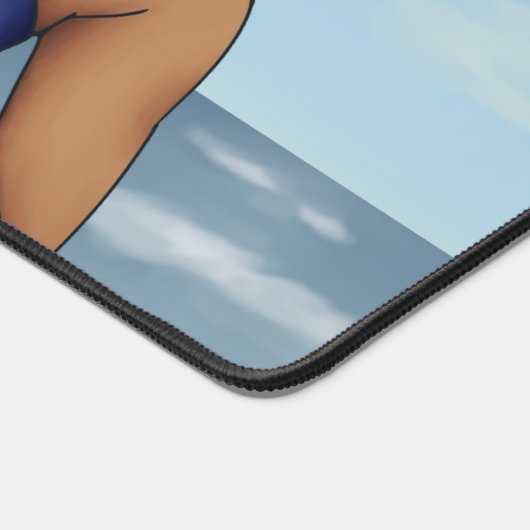 友人のビーチ デスクマット (コーナー)