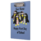 友人のペンギンパーソナライズされた子供へ、 クリップボード (左)