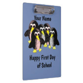 友人のペンギンパーソナライズされた子供へ、 クリップボード (右)