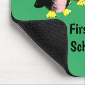 友人のペンギンパーソナライズされた子供へ、 マウスパッド (コーナー)