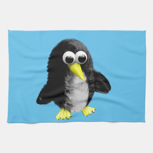 友人のペンギン キッチンタオル (横)