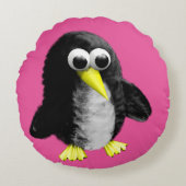 友人のペンギン ラウンドクッション (正面)