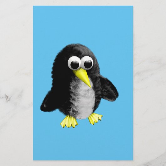 友人のペンギン 便箋 (正面)