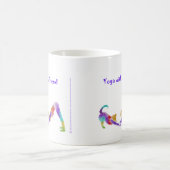 友人のマグとのヨガ コーヒーマグカップ (中央)