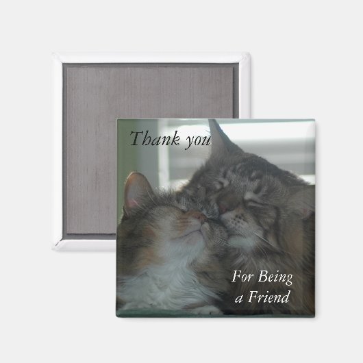 友人のマグネットをありがとう マグネット (正面/裏面)