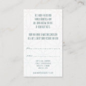 友人の対称性を参照する 紹介カード (裏面)