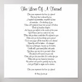 友人の愛 ポスター (正面)