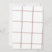 友人の感謝祭の食事会をしよう 招待状 (裏面)