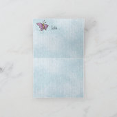 友人の挨拶状 カード (内部)