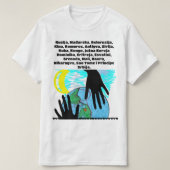 友人の支援 Tシャツ (デザイン正面)