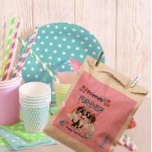 友人の毛皮を超えるかわいい子犬の教室 フェイバーバッグ