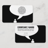 友人の漫画の泡を参照して下さい 紹介カード (正面/裏面)