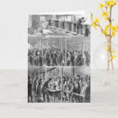 友人の無料食堂の社会 カード (黄色い花)