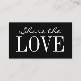 友人の白黒の紹介カードをシンプル参照する 紹介カード