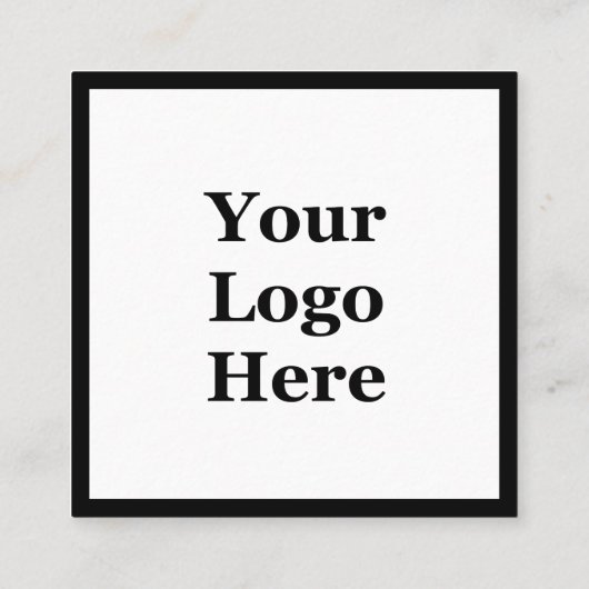 友人の白黒テンプレートを参照 紹介カード (裏面)