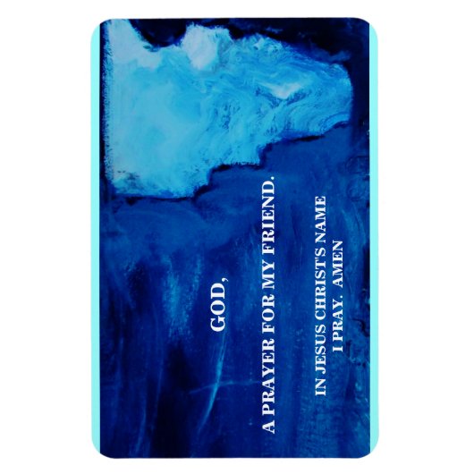 友人の祈りの言葉 マグネット (縦)